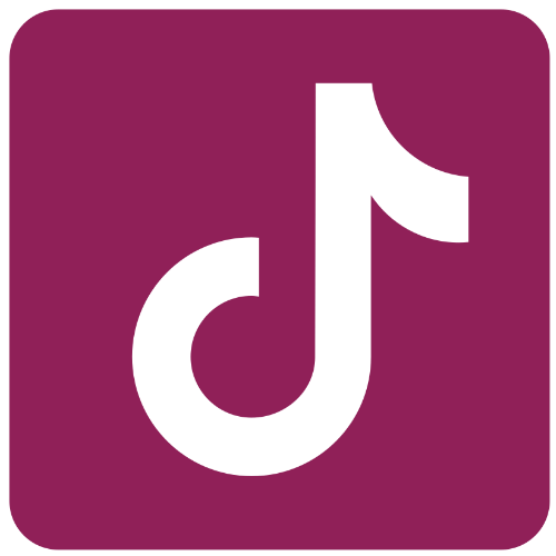 the TikTok logo, a musical note